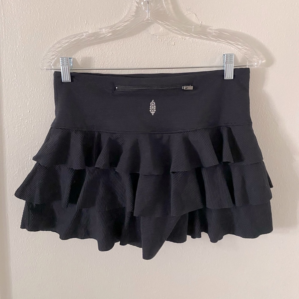 Free People Ruffle Me Up Skirt